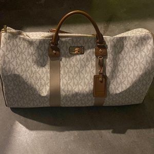 Michael Kors large travel duffel bag